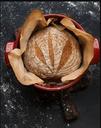 Artisan sourdough bread
